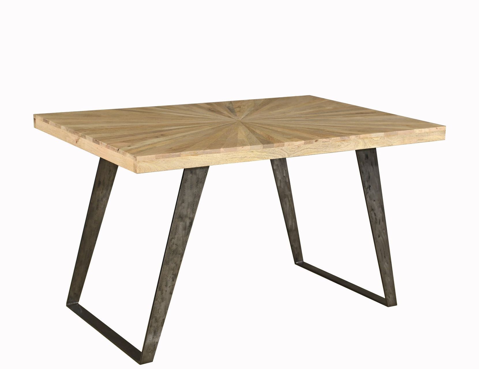 Lakeland Mango Parquet 1.35m Dining Table