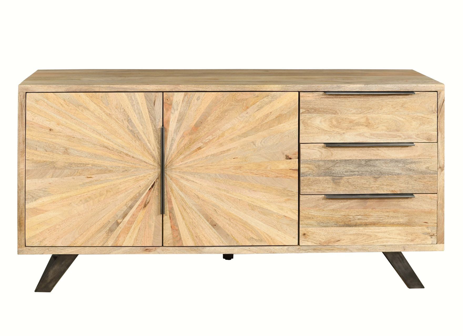 Lakeland Mango Parquet Large Sideboard