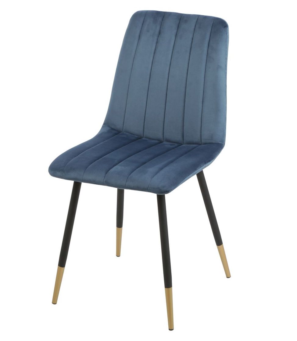 Lucca Navy Blue Dining Chair