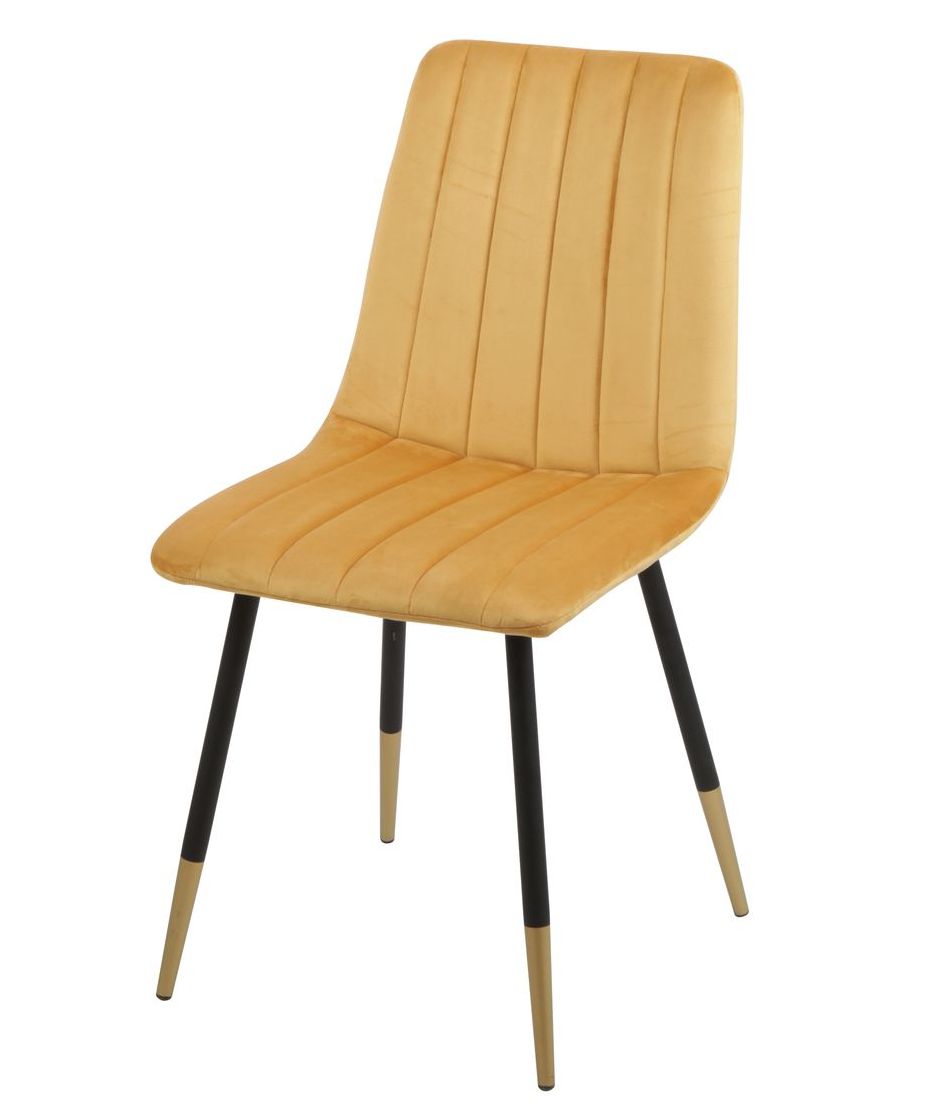 Lucca Yellow Dining Chair