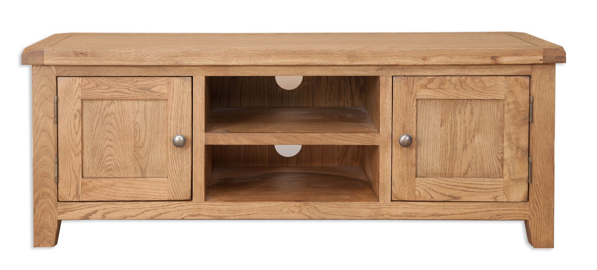 Country Oak Large TV Unit