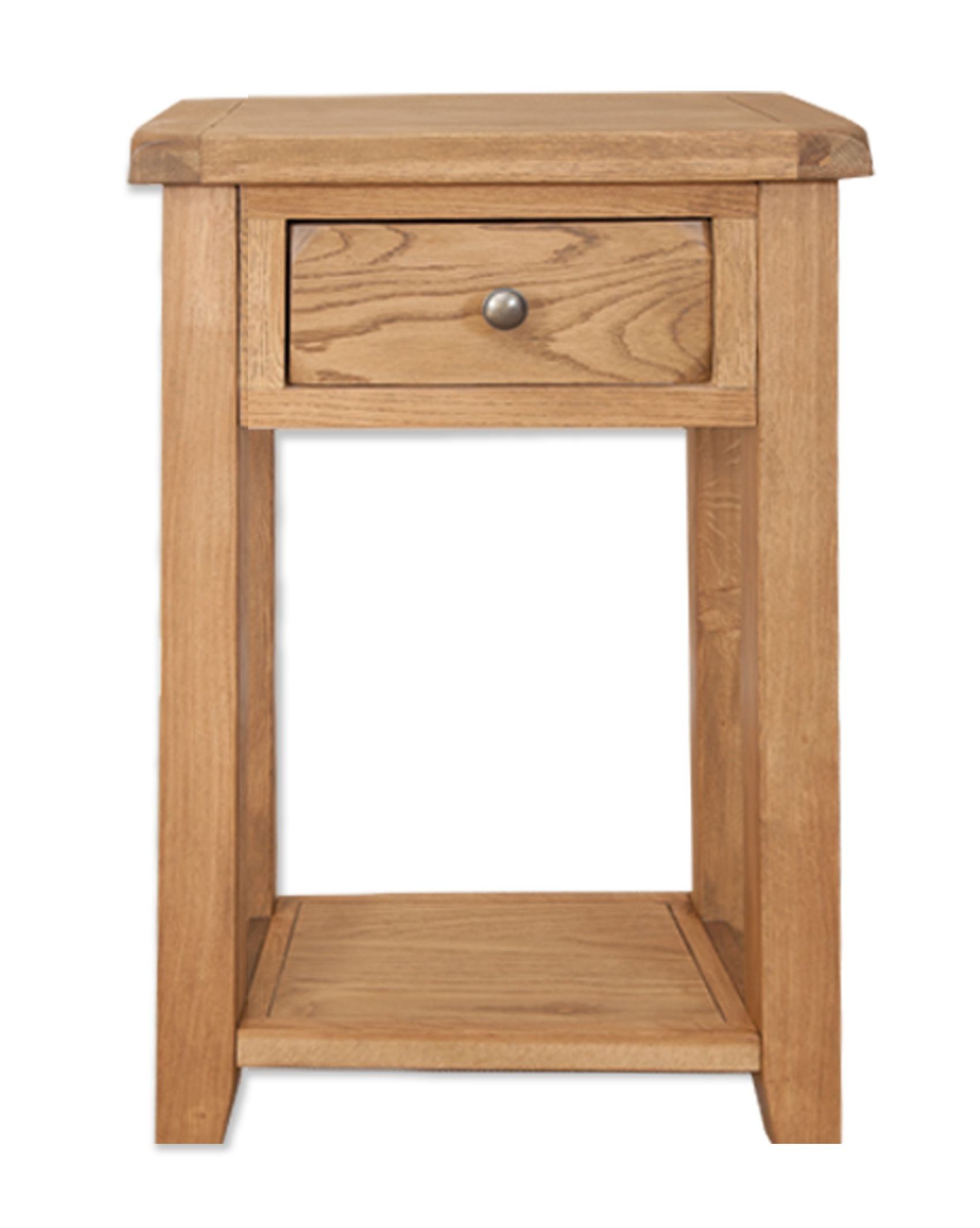 Country Oak 1 Drawer Console Table