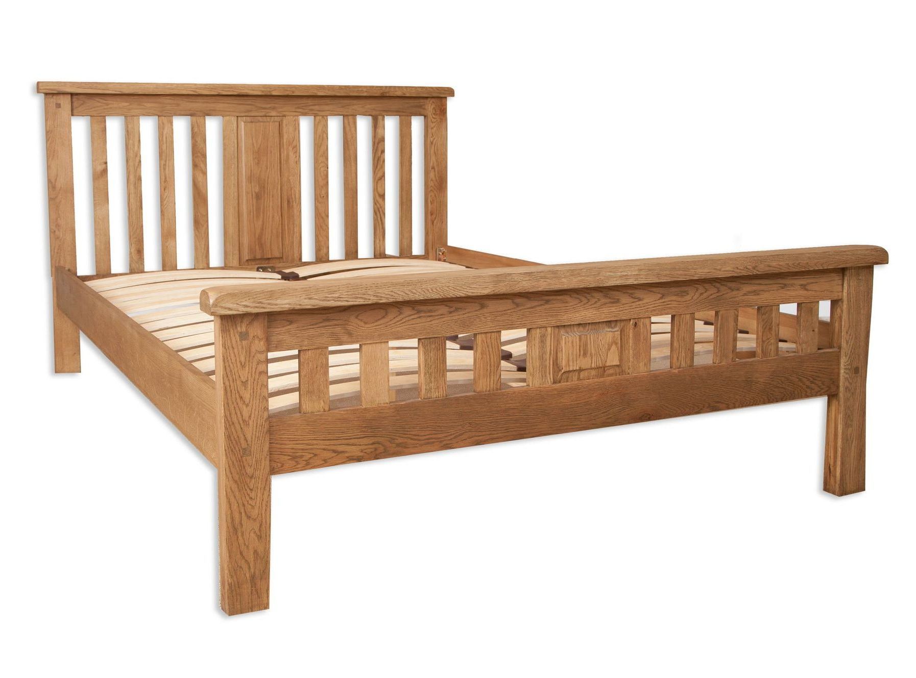 Country Oak Double Bed
