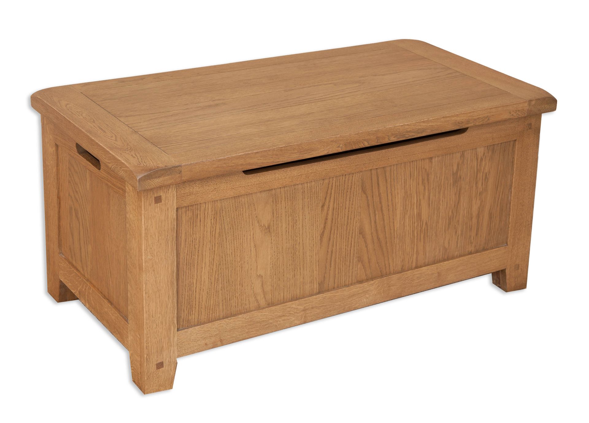Country Oak Blanket Box