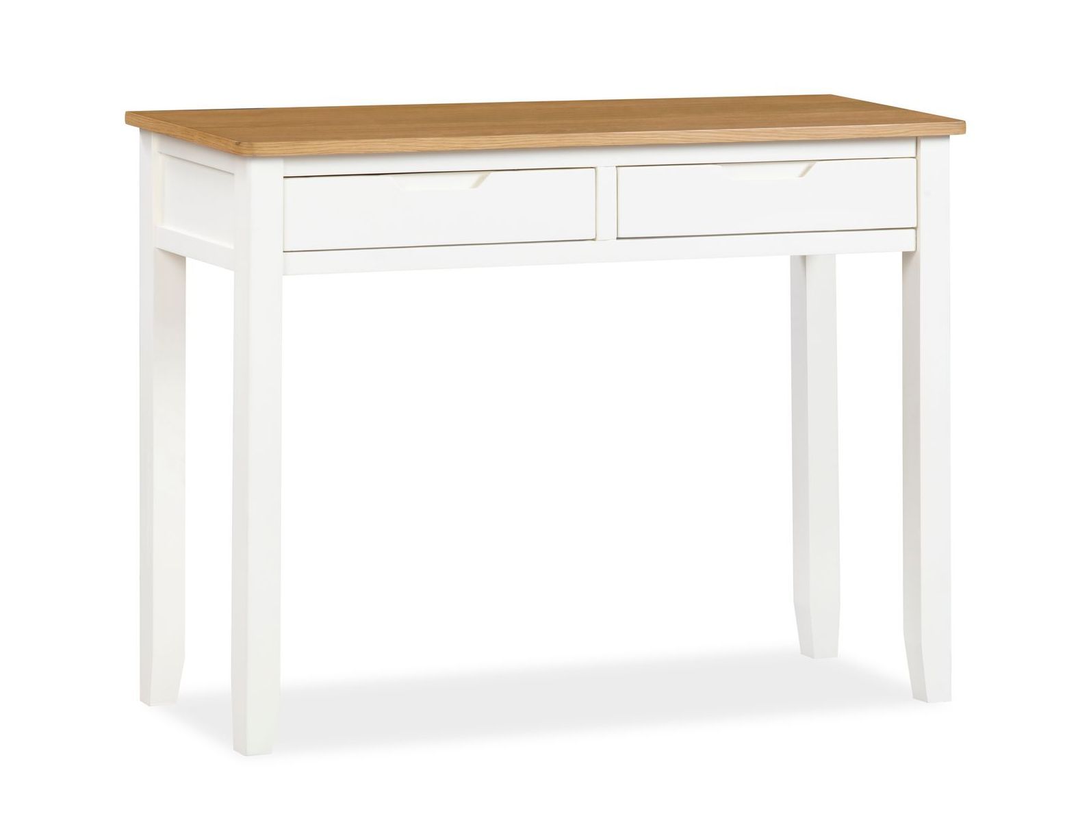 Dorset White Slim Desk