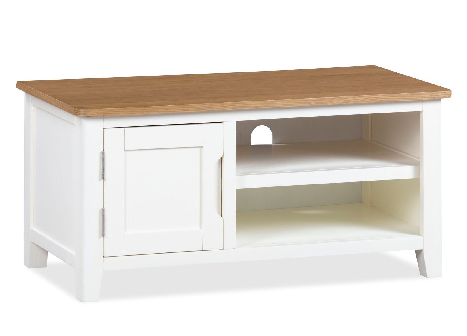Dorset White Corner TV Unit