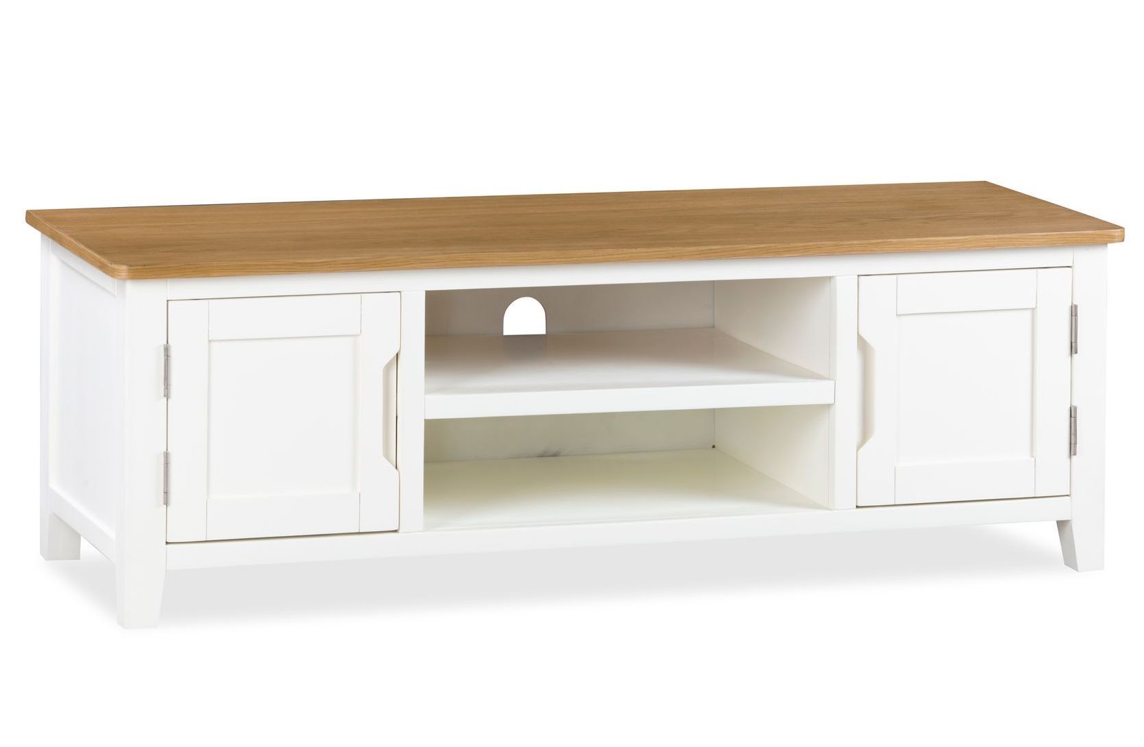 Dorset White Large TV Unit