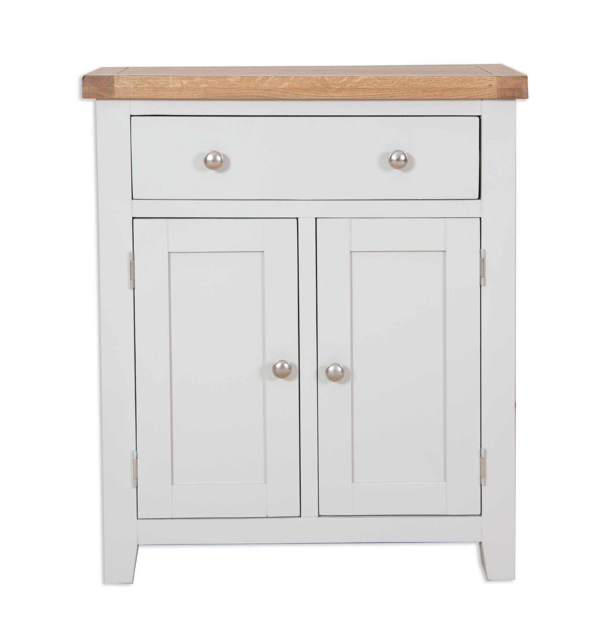 French Grey Hall Cabinet