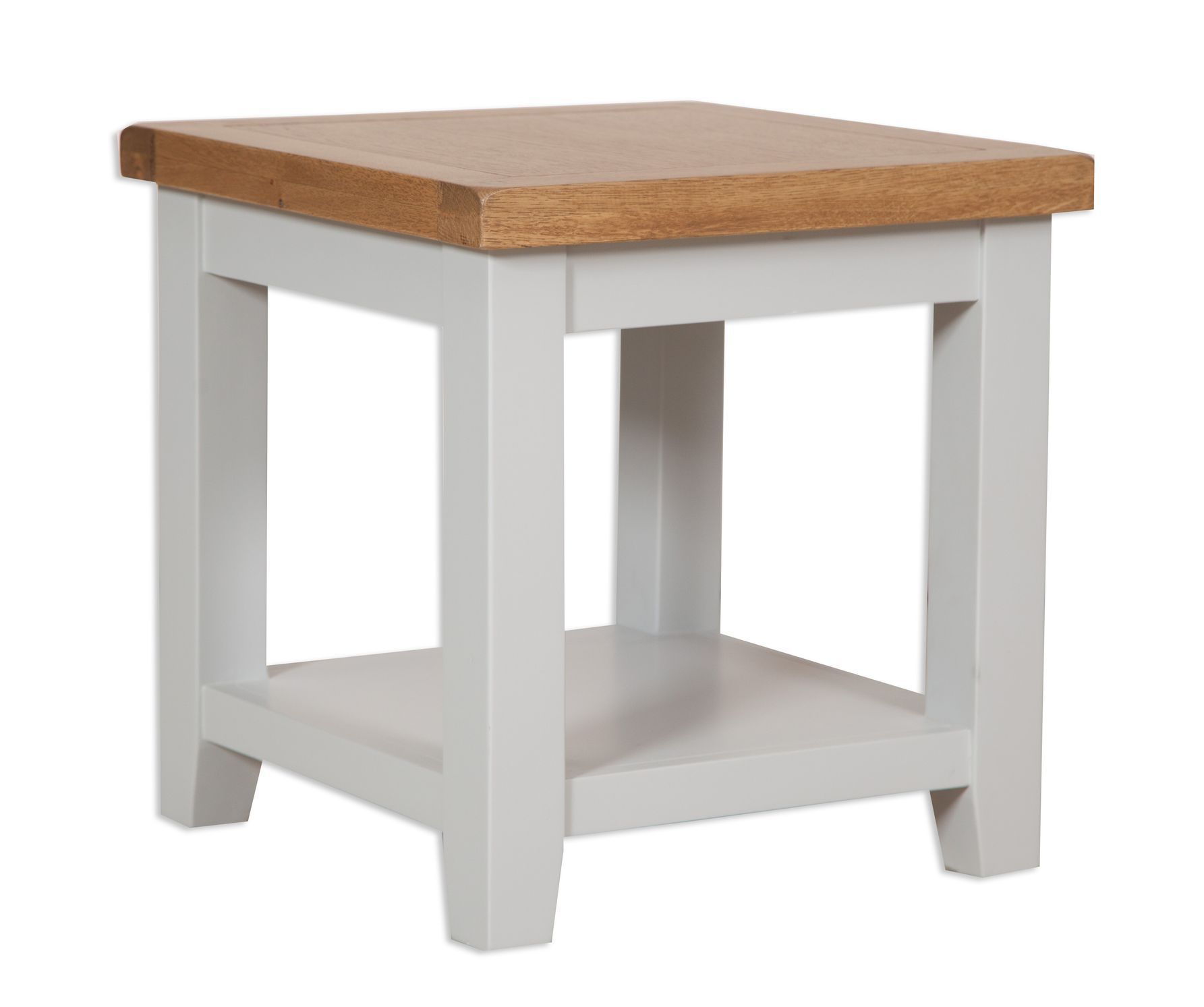 French Grey Lamp Table