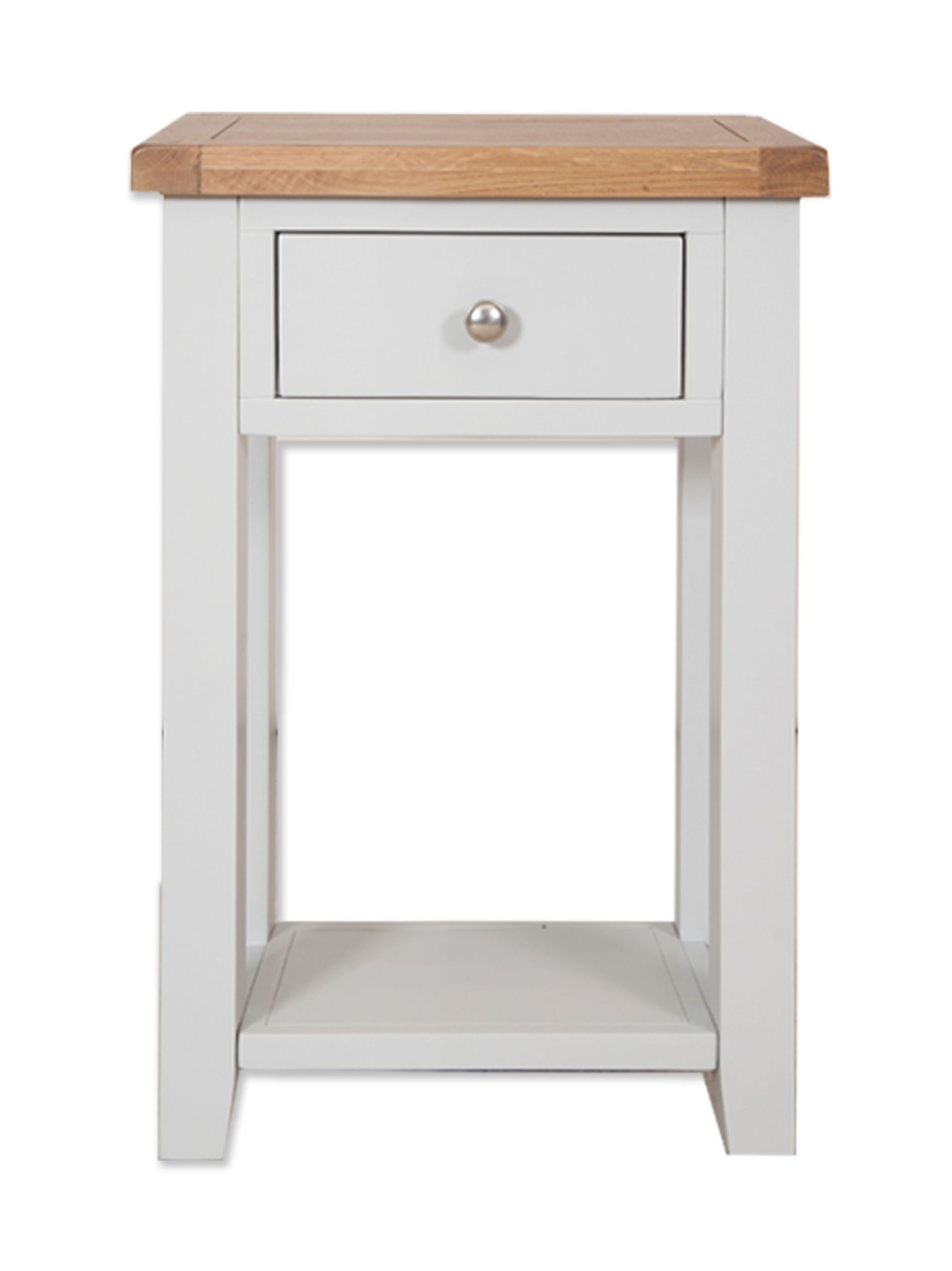 French Grey 1 Drawer Console Table