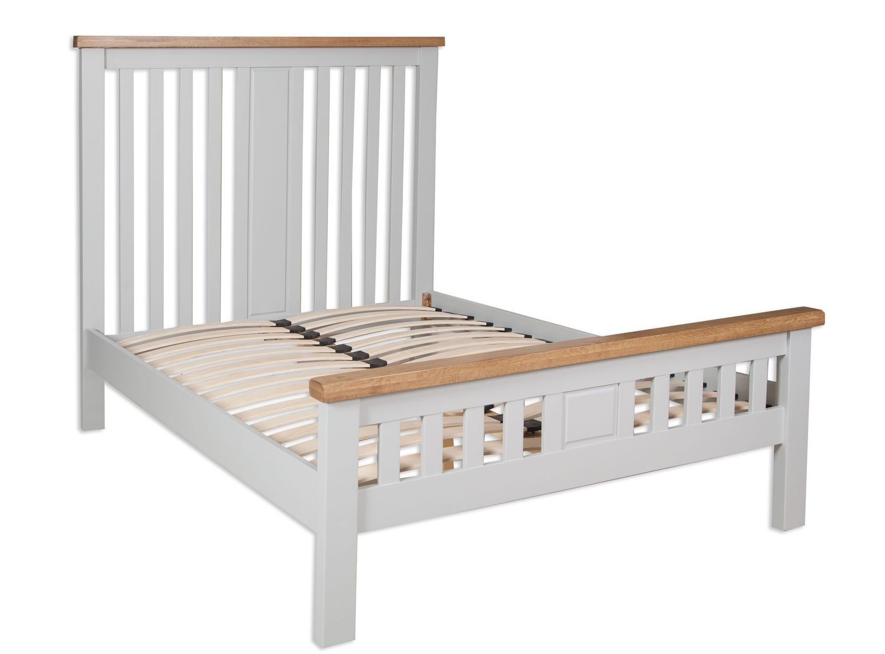 French Grey Double Bed