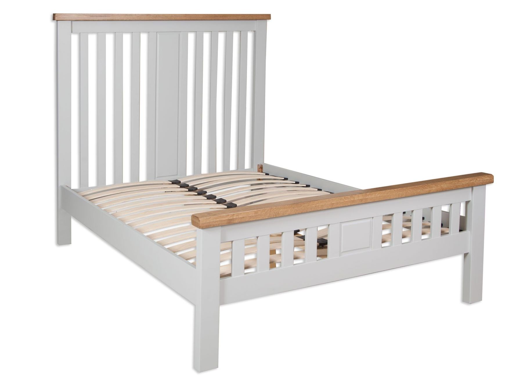 French Grey Double Bed