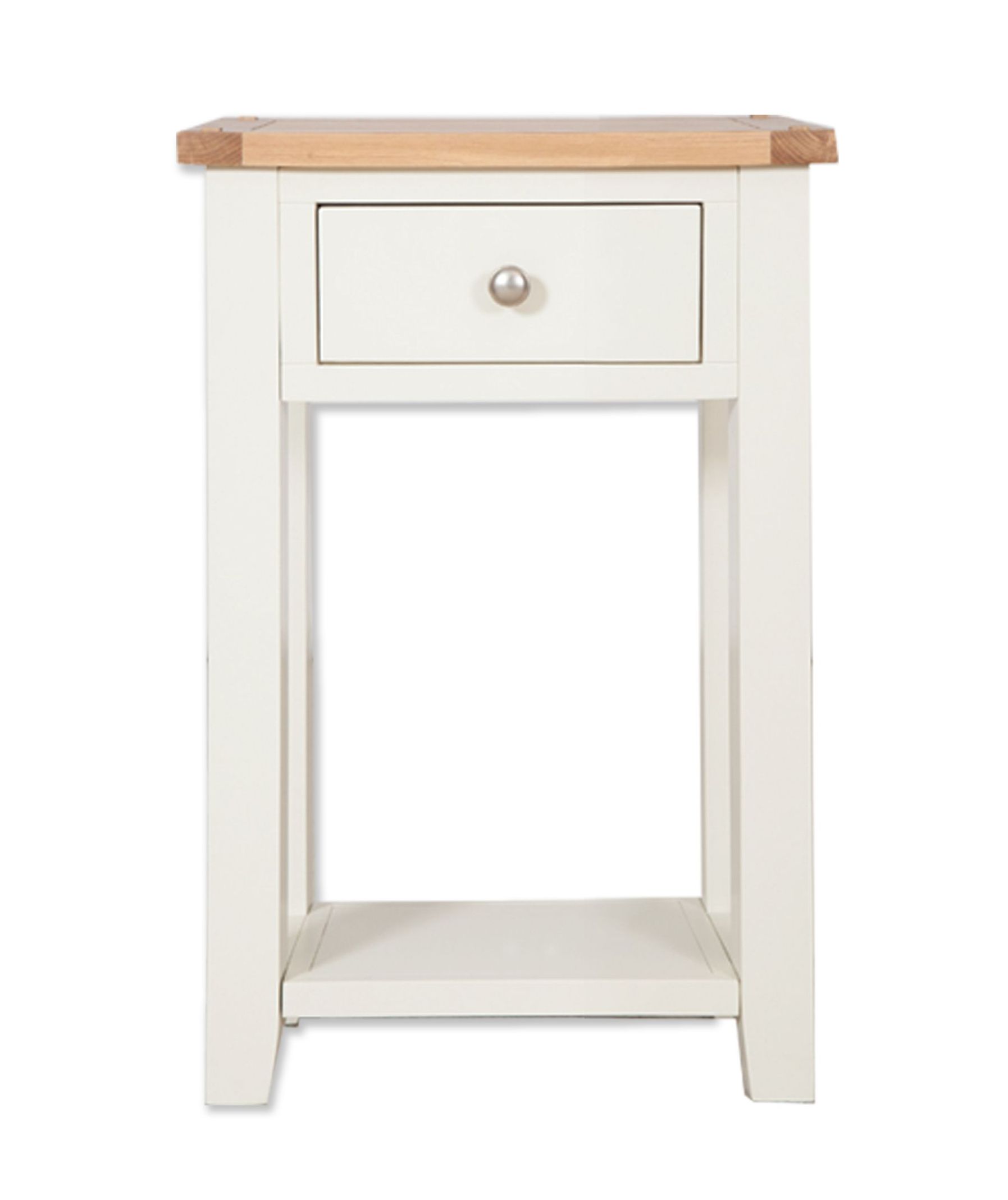 Cornish Ivory 1 Drawer Console Table