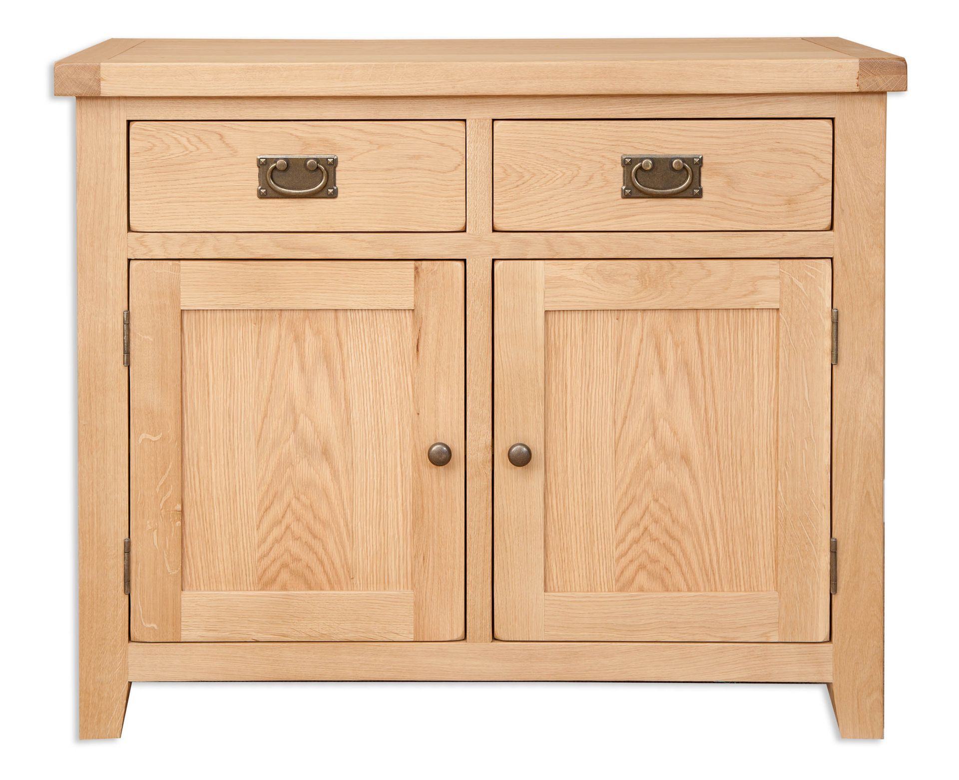 Natural Oak 2 Door Sideboard
