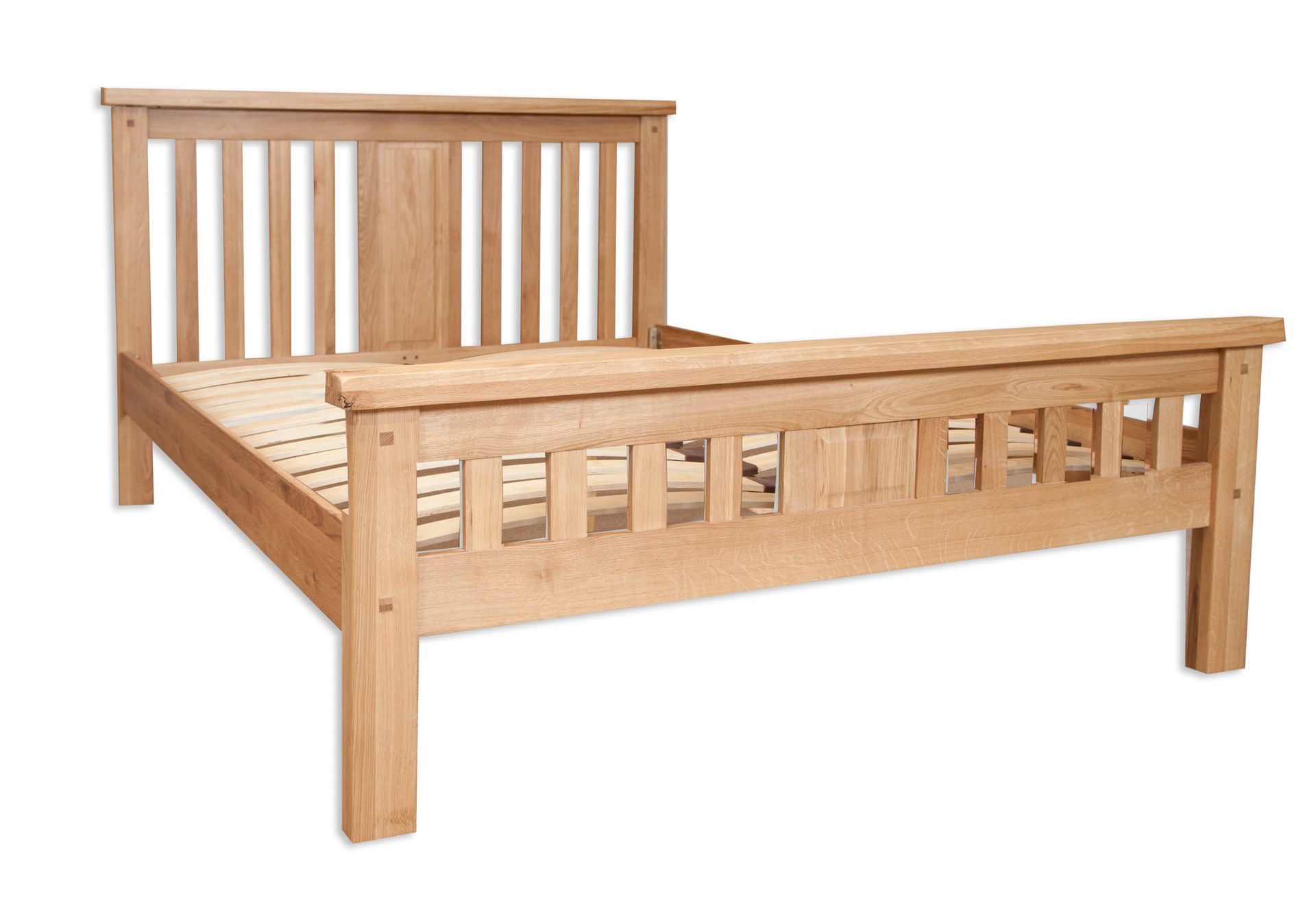 Natural Oak Double Bed
