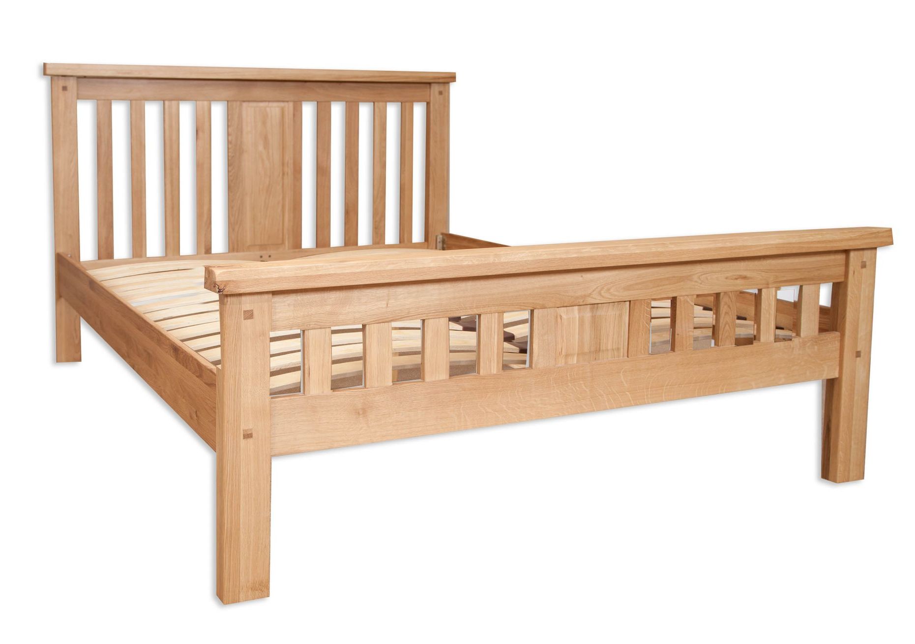 Natural Oak Double Bed