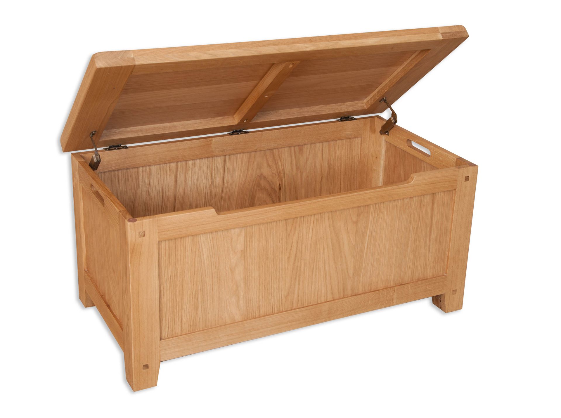Natural Oak Blanket Box