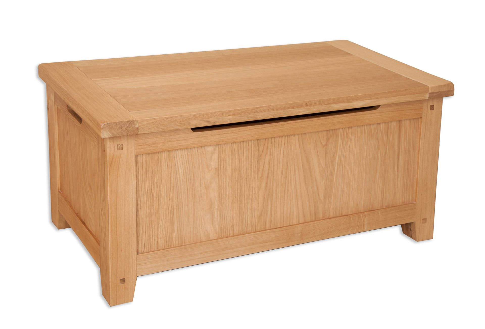 Natural Oak Blanket Box