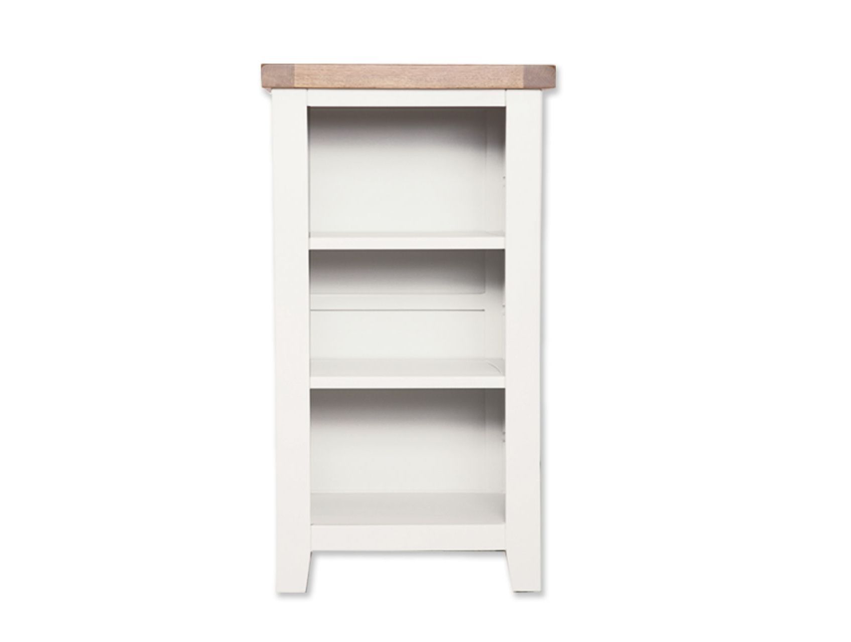 Malvern White Small Bookcase