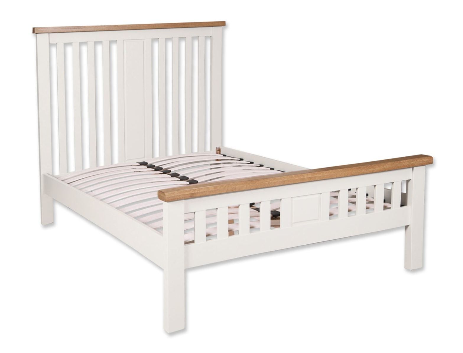 Malvern White Double Bed