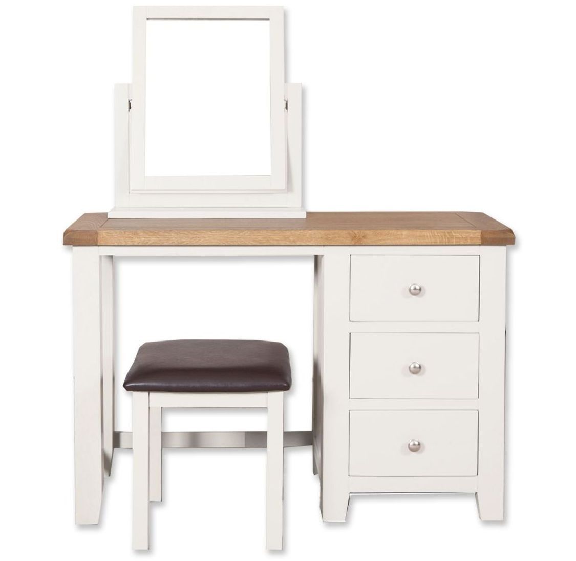 Malvern White Dressing Table
