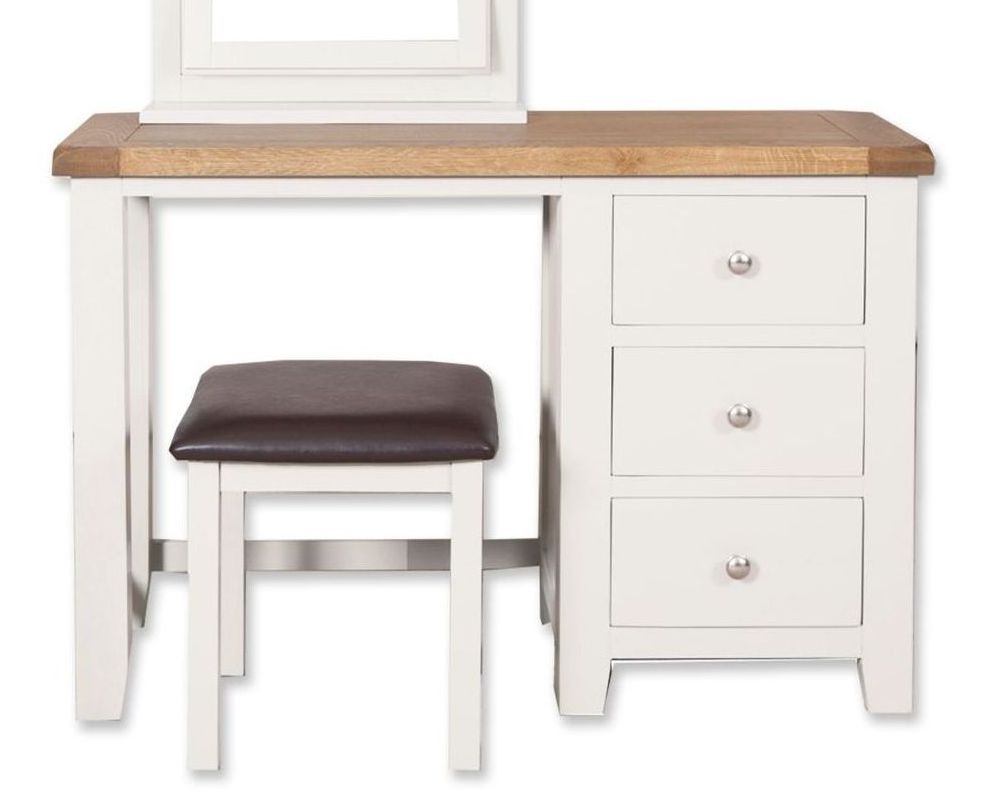 Malvern White Dressing Table/Desk