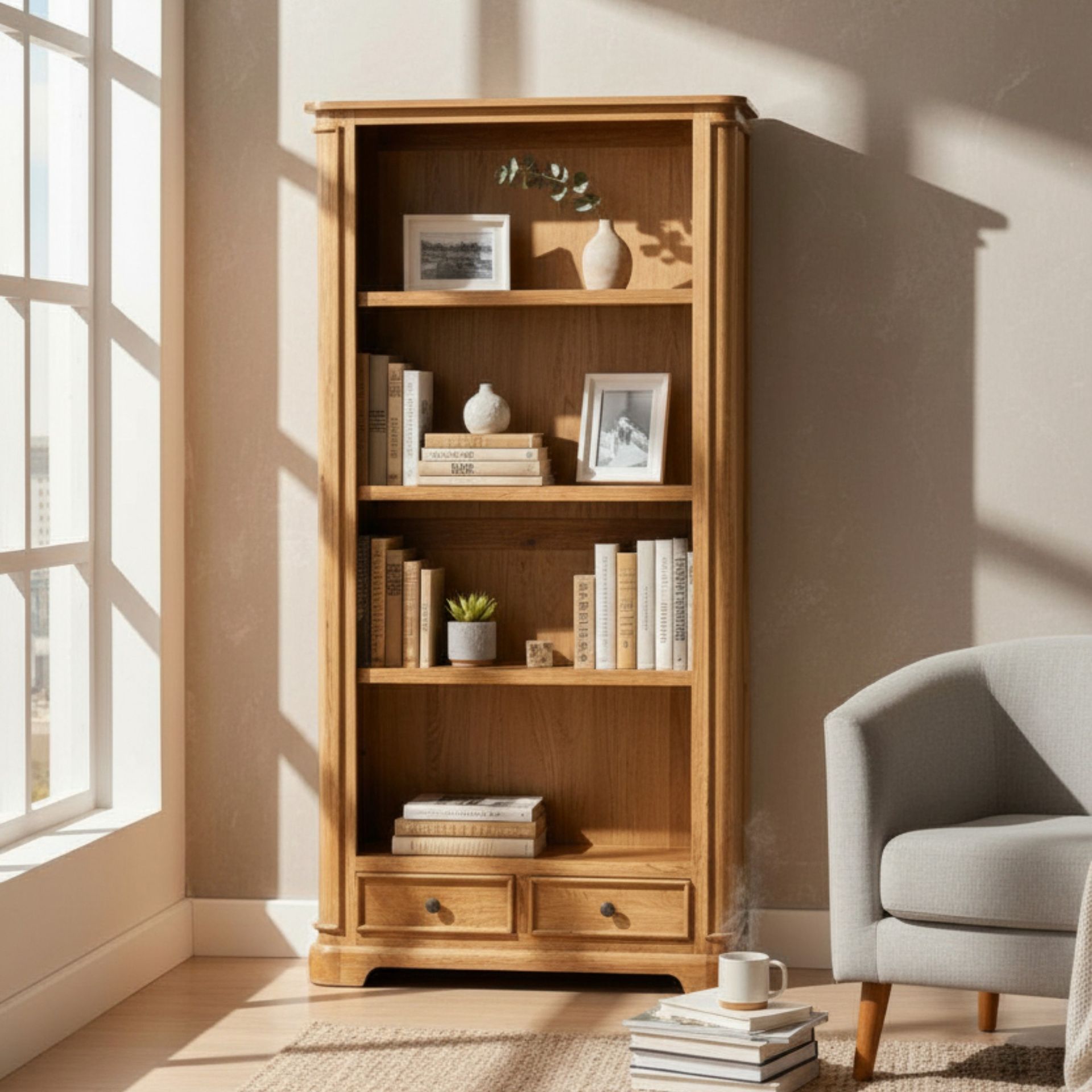 Nevada Large Bookcase