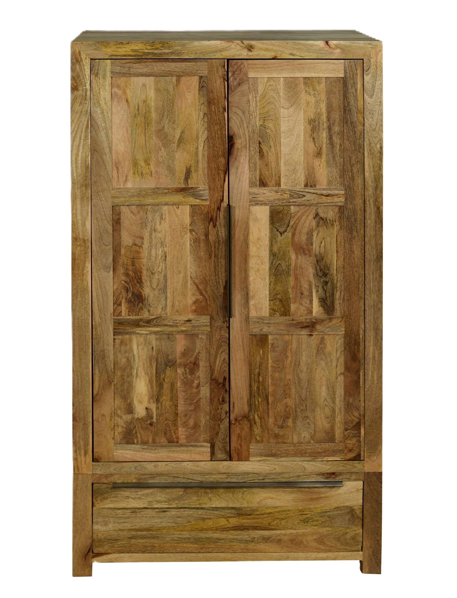 Rustic Mango Double Wardrobe
