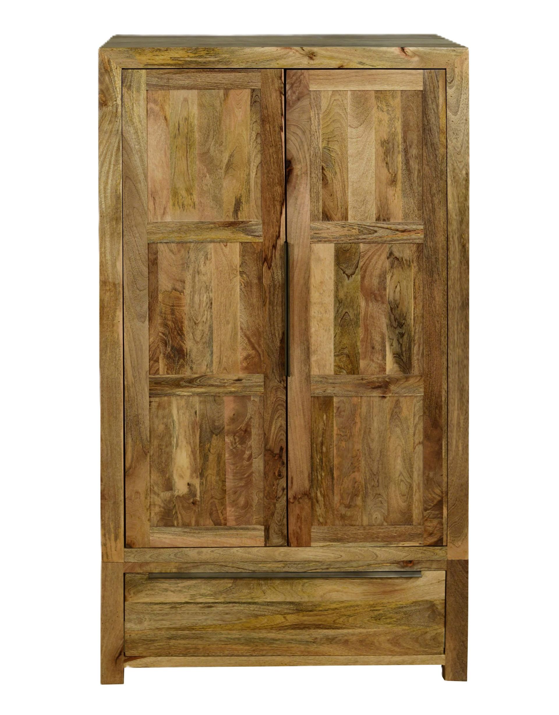 Rustic Mango Double Wardrobe