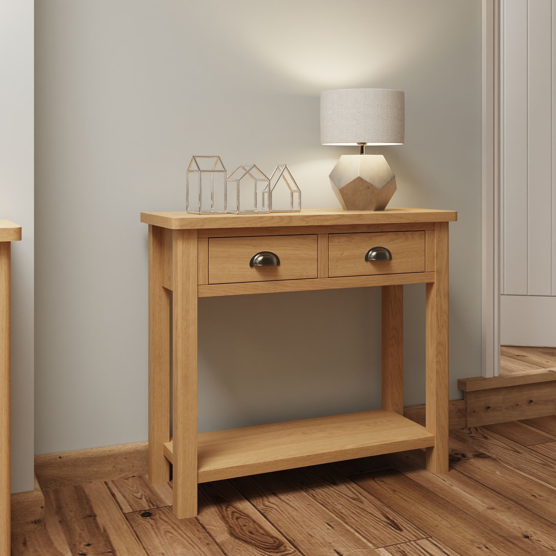 Warwick Oak Console Table