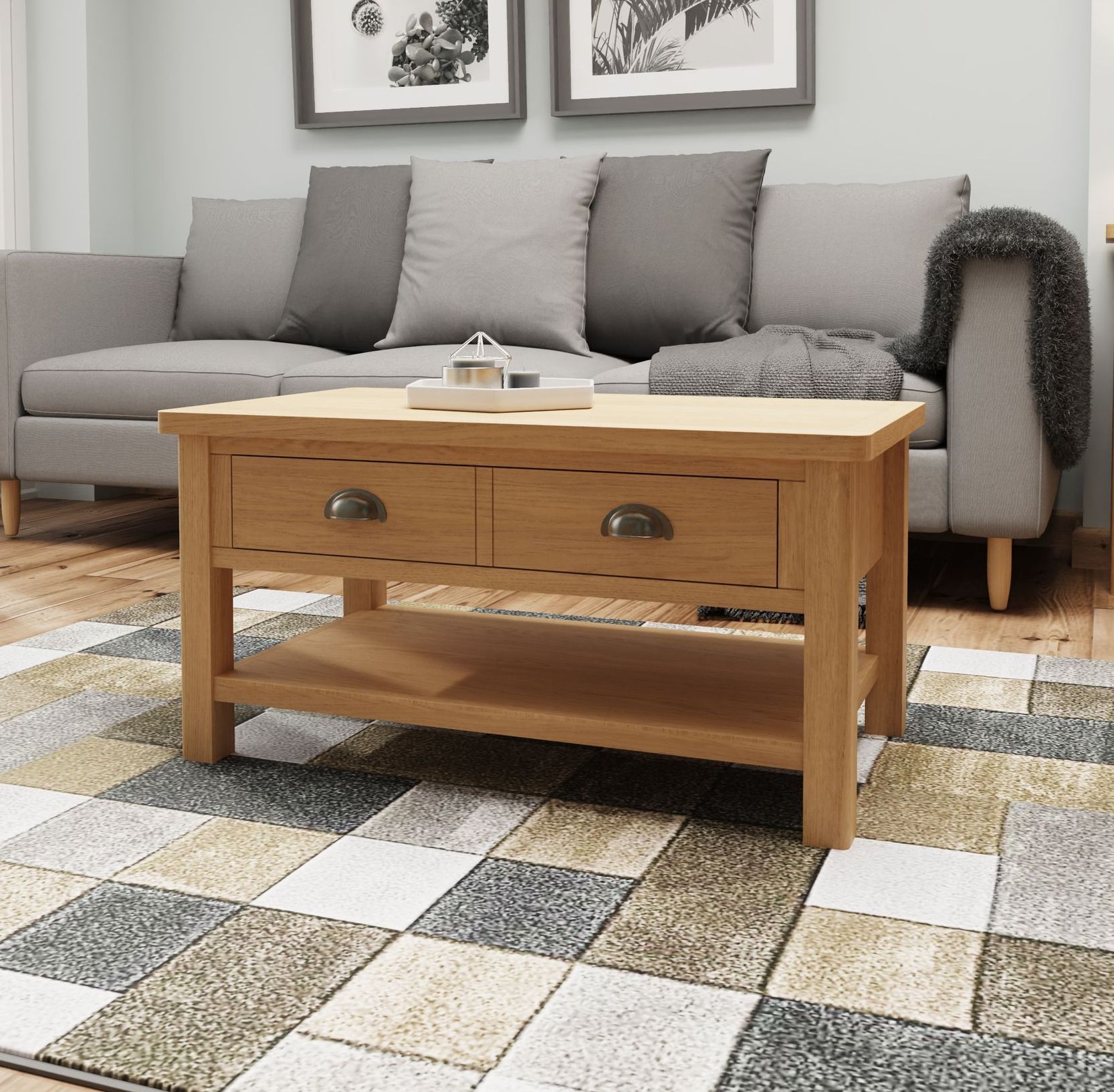 Warwick Oak Large Coffee Table