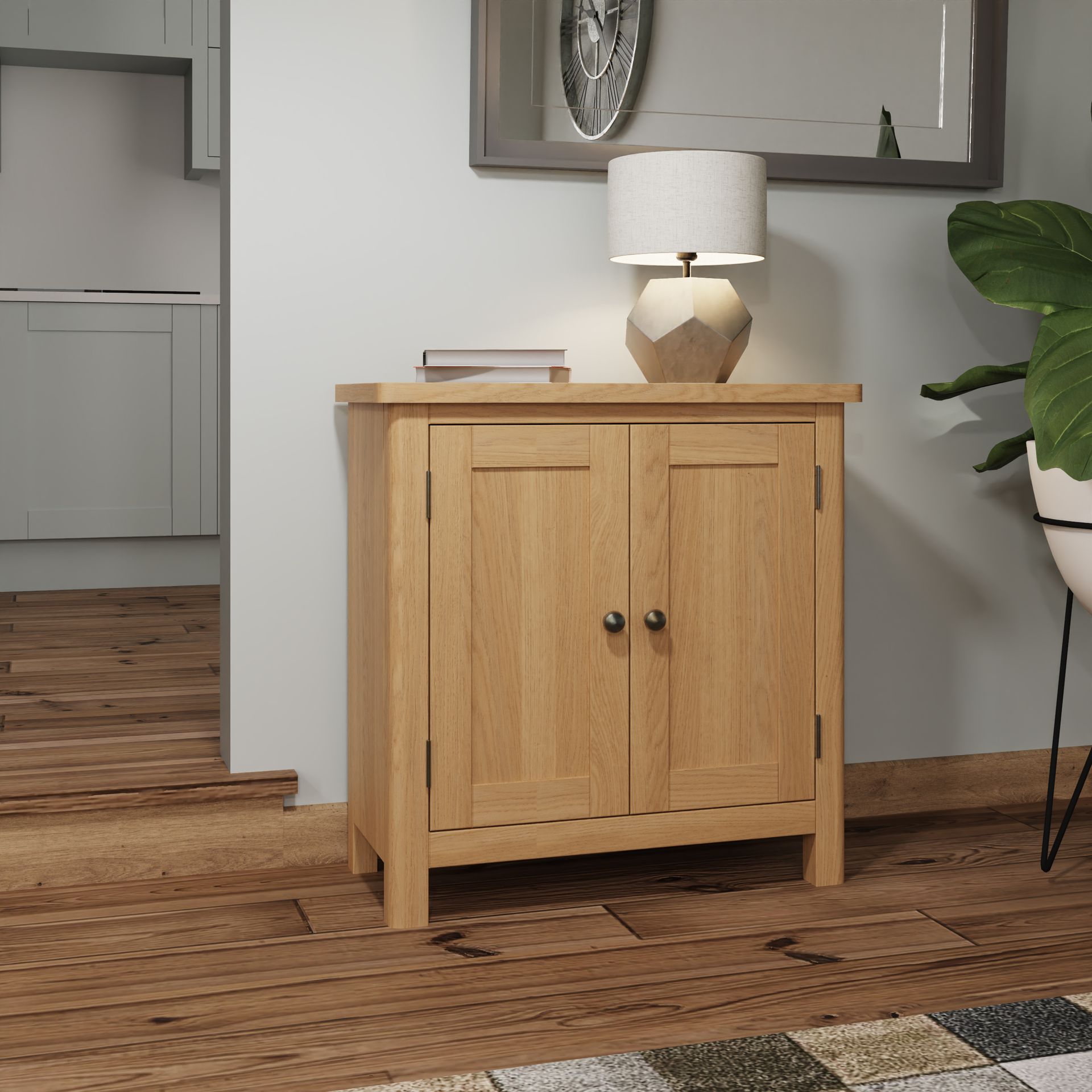 Warwick Oak Small Sideboard
