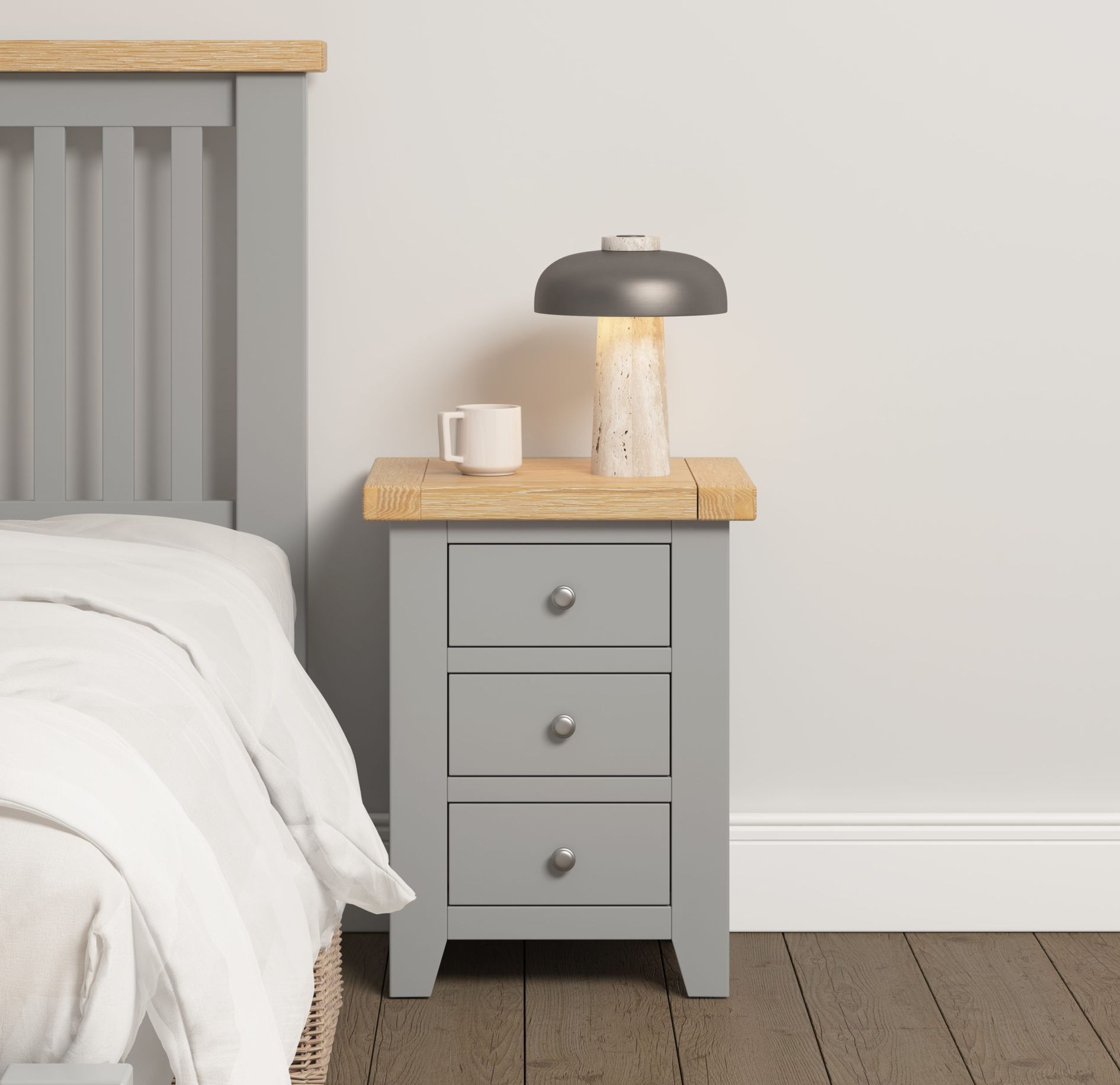 Windsor Grey Bedside