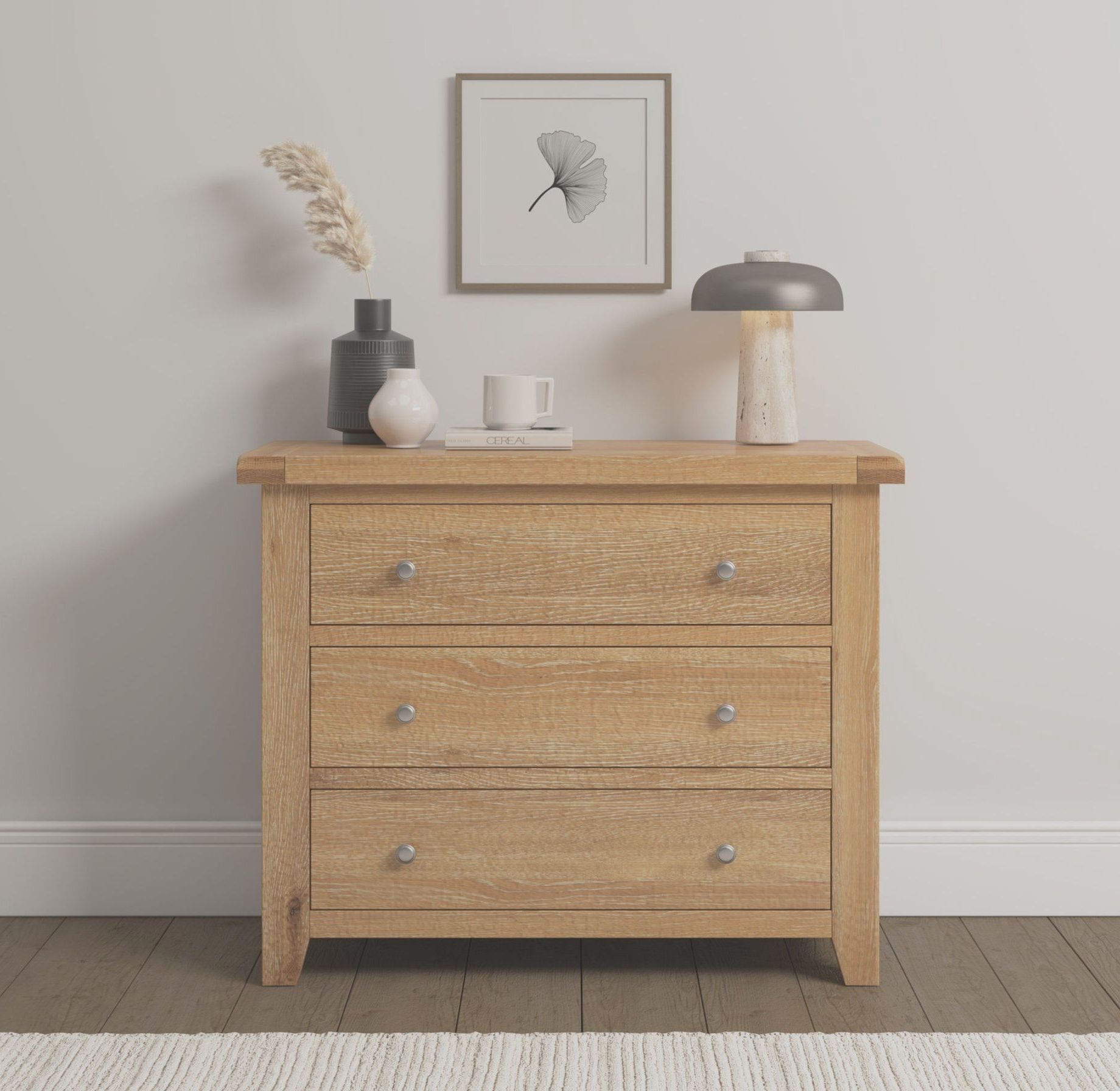 Windsor Oak 2 over 3 Chest of Drawers