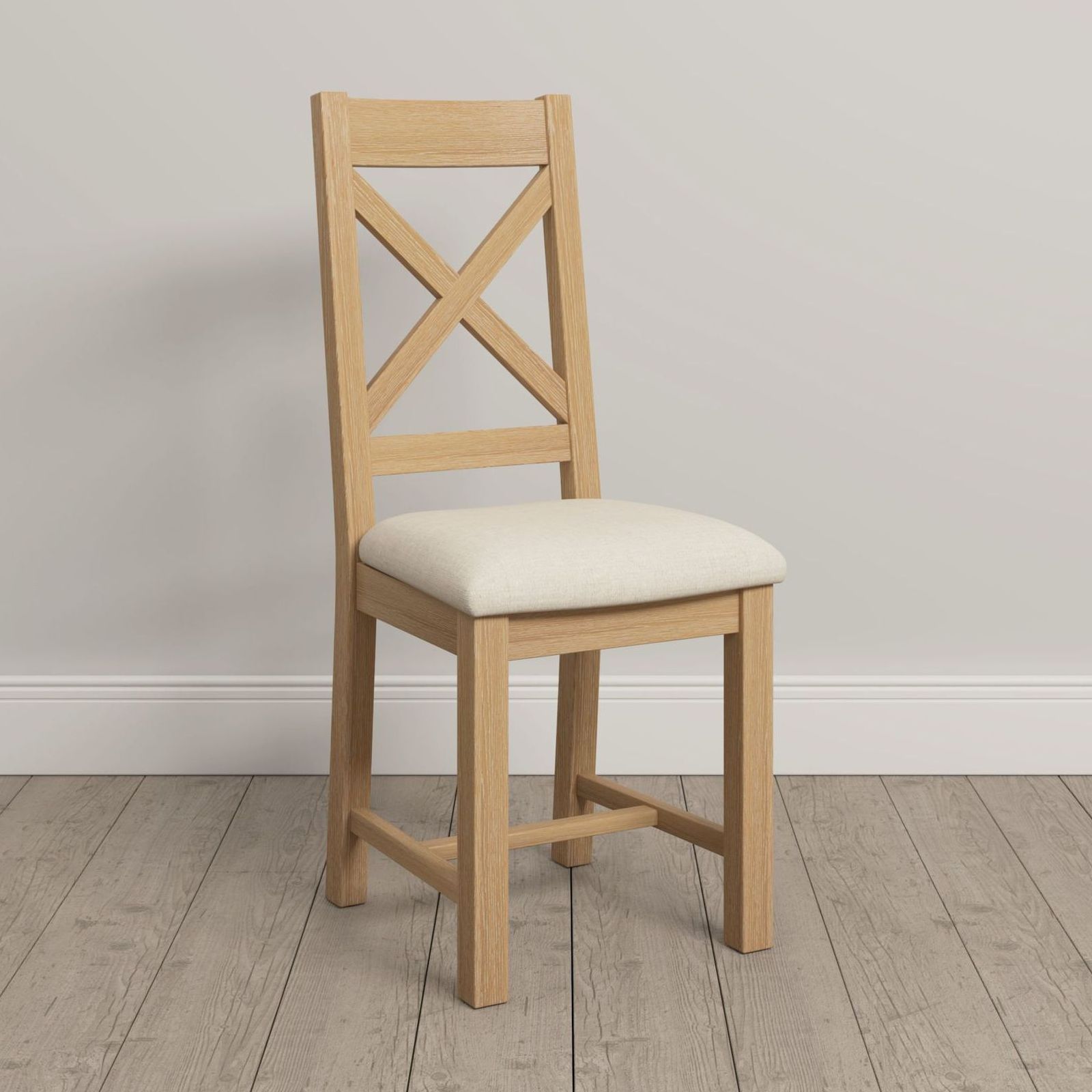 Windsor Oak Cross Back Dining Chair