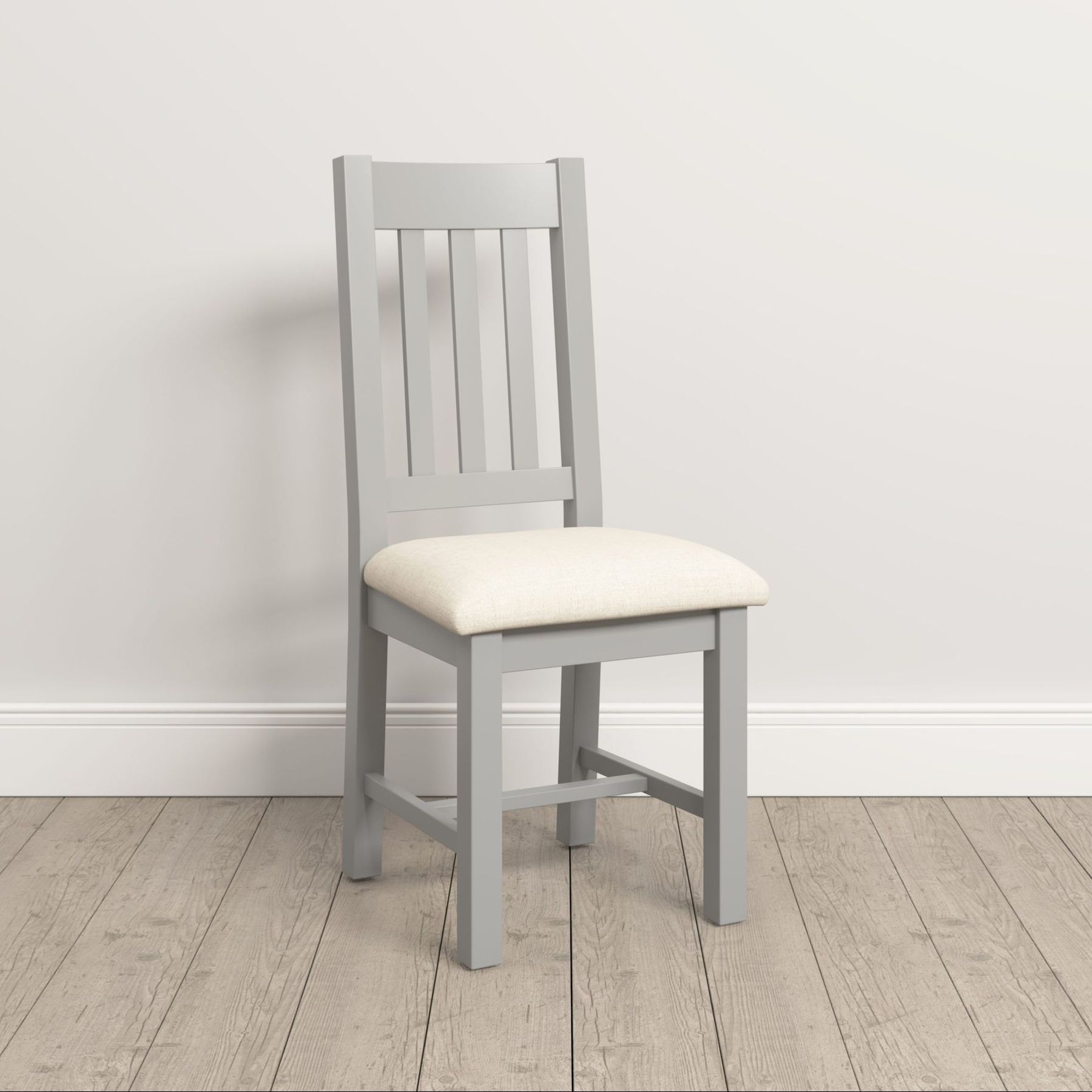 Windsor Grey Ladder Back Dining Chair