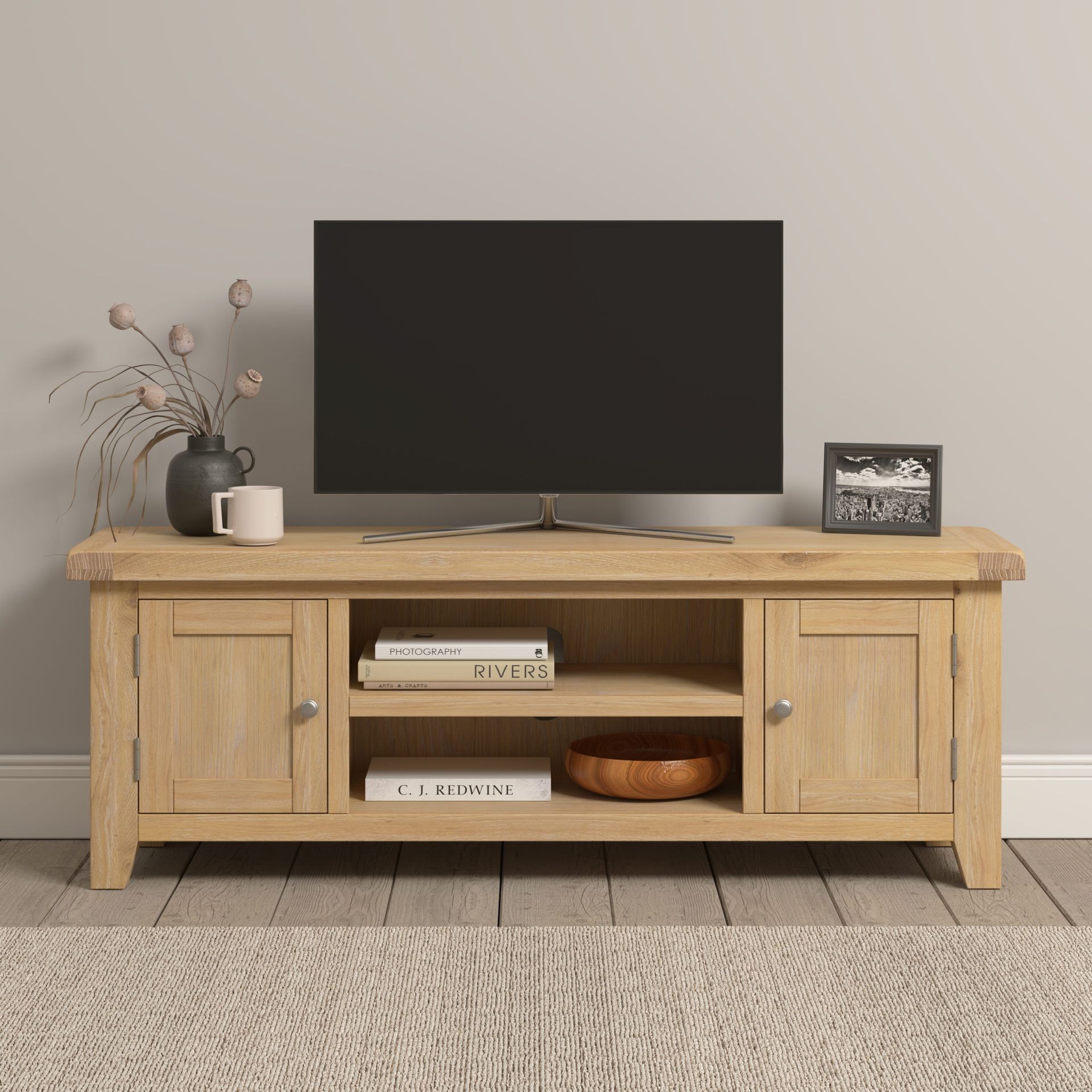 Windsor Oak TV Unit