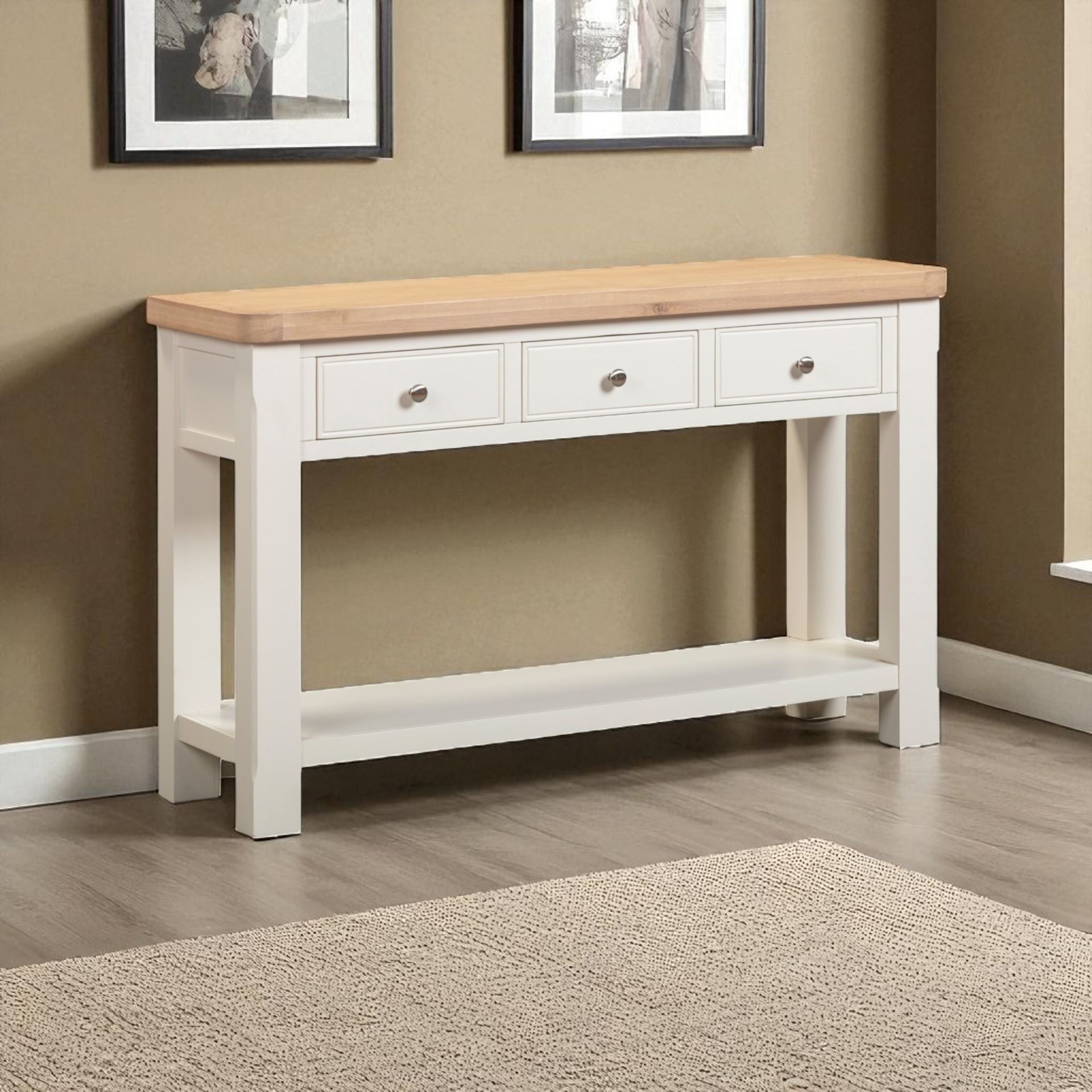 Cotswold White Console Table