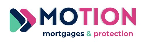 The logo for motion mortgages and protection is a mortgage company.