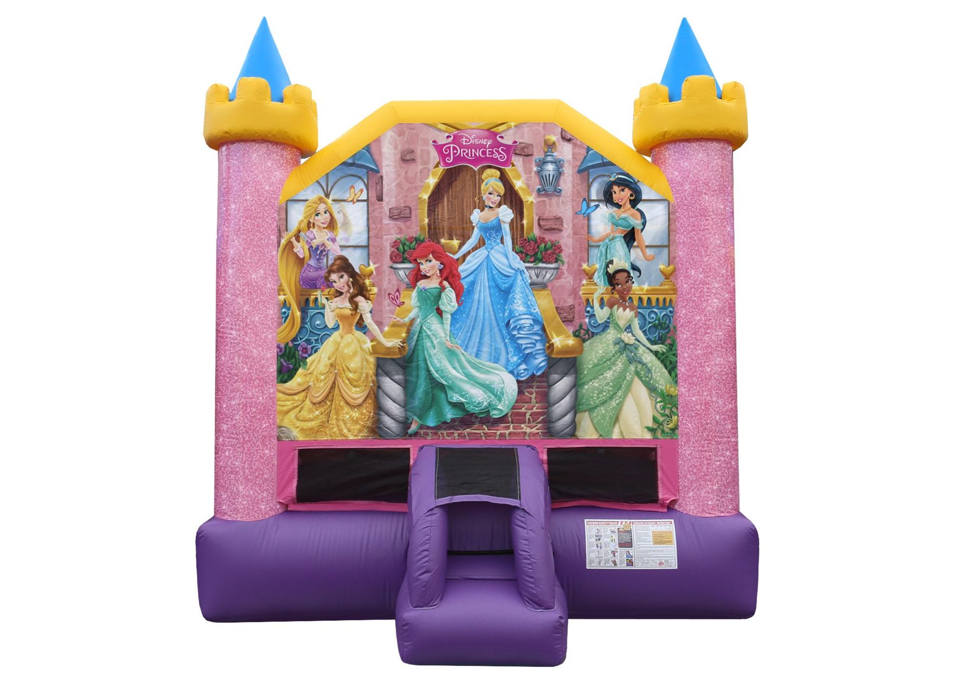 Pink and Purple with Disney Princess | Rancho Cucamonga, CA | Jam Jam Bounce House and Inflatable Party Rentals