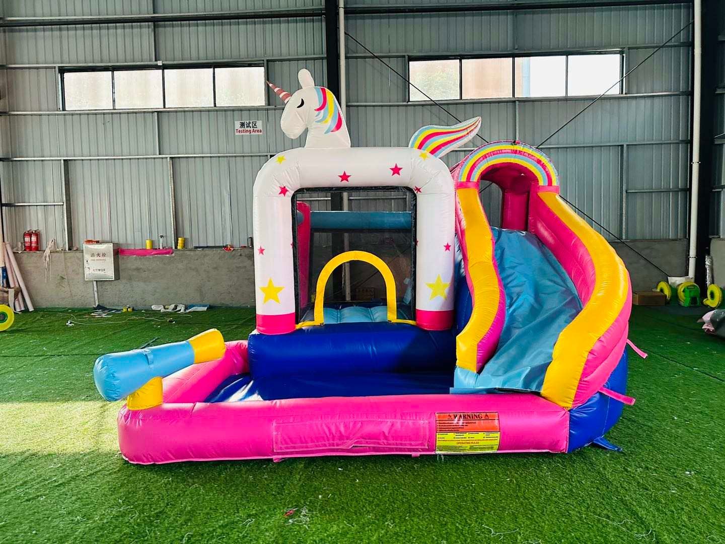 Bouncy Unicorn with Slide | Rancho Cucamonga, CA | Jam Jam Bounce House and Inflatable Party Rentals