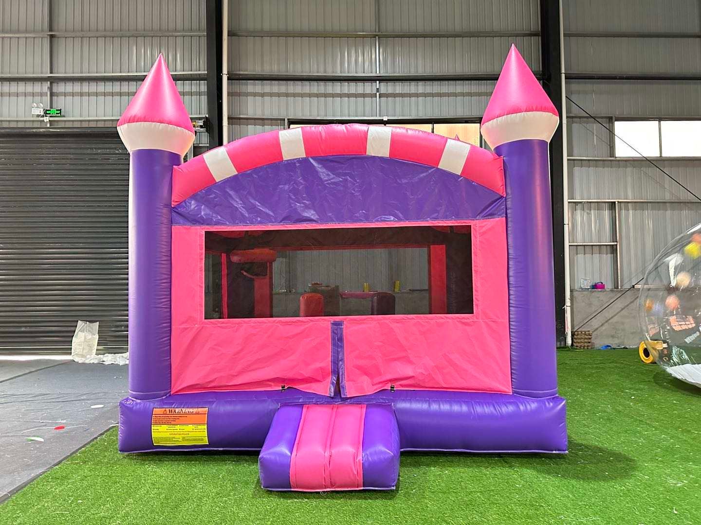Pink and Purple Bouncy Castle | Rancho Cucamonga, CA | Jam Jam Bounce House & Inflatable Party Rentals