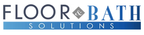 The logo for Floor & Bath Solutions features a combination of dark blue and light blue. Includes