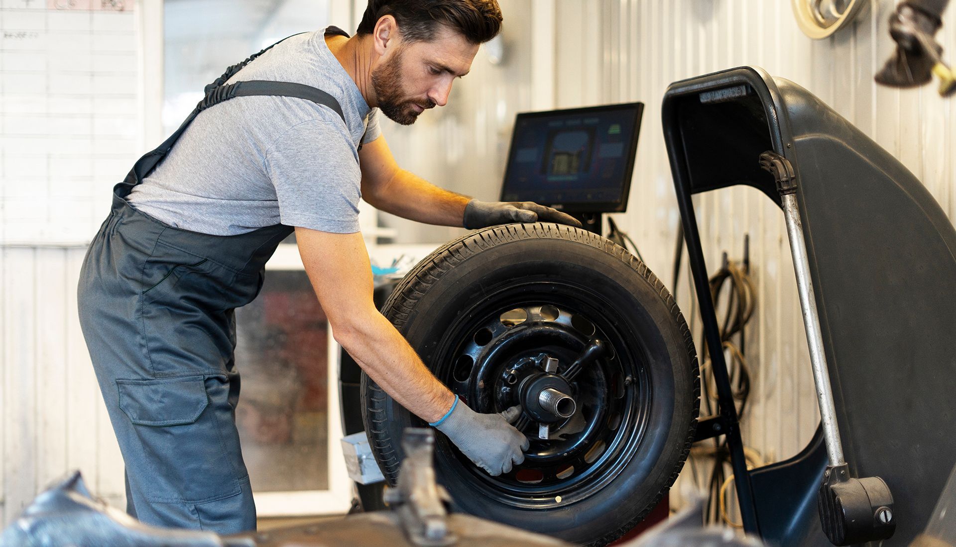 Blank white background.