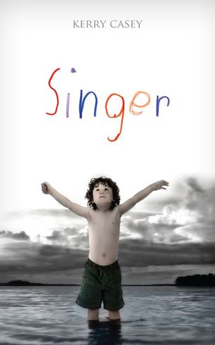 a book cover for singer by kerry casey