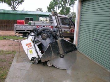 Sawing Machine — Concrete in Rupertswood, QLD