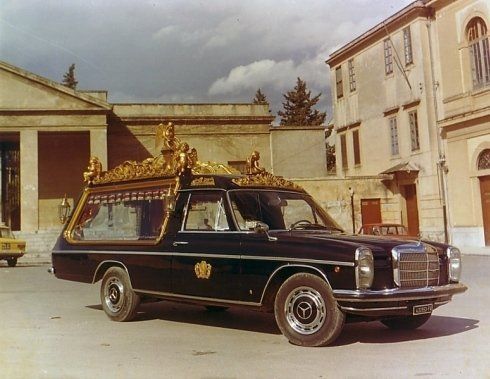 carro funebre anni 50