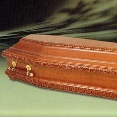 cofano funebre legno