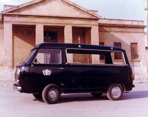 pulmino trasporti funebri anni 60