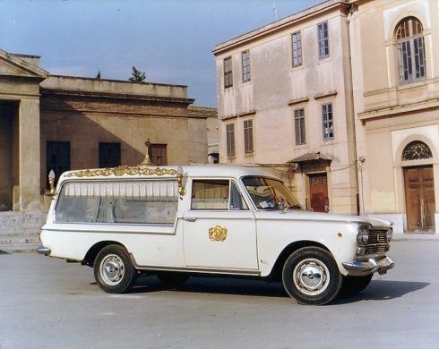 carro funebre anni 70